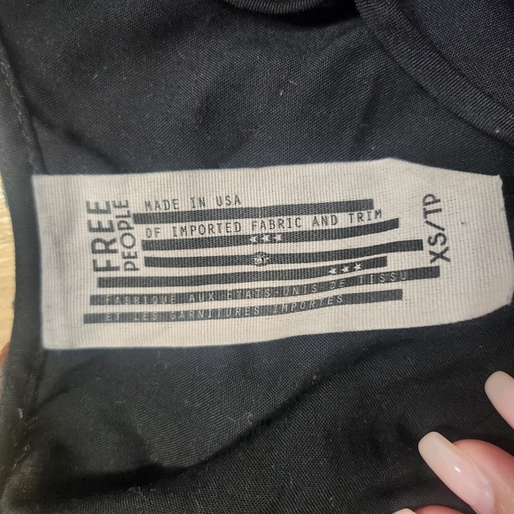 Free People Floral Velvet Dress - Picture 5 of 7